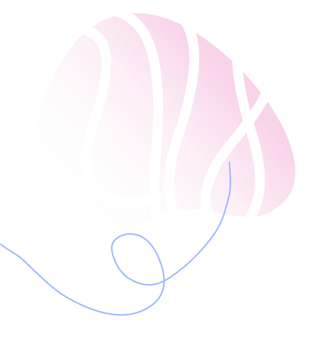 Computer buyer website abstract shape design