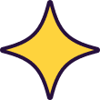 Myson Enterprises footer star icon design